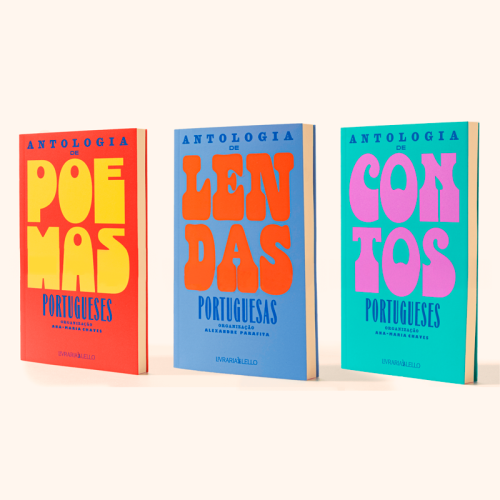 Livraria Lello lança coleção de três antologias