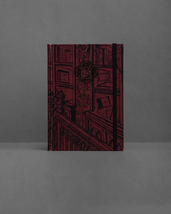 Notebook Livraria Lello Castanho