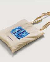 TOTEBAG AZUL MACEDO CANNATÀ X LIVRARIA LELLO