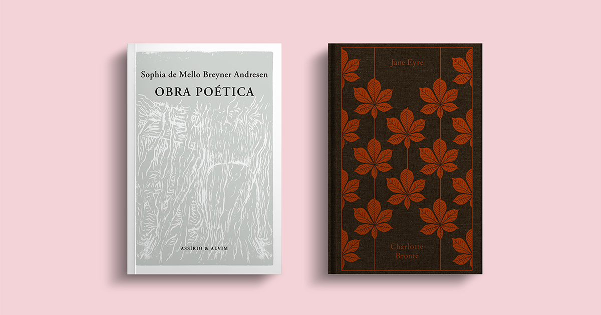 Livraria Lello suggests.."Obra Poética", by Sophia de Mello Breyner Andersen and "Jane Eyre", by Charlotte Brontë